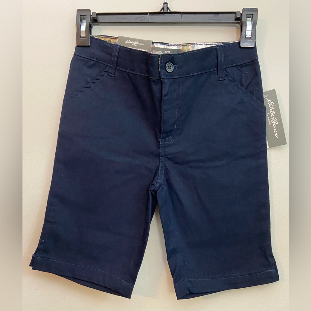 Eddie Bauer girls size 10 school uniform shorts NWT